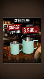Barista Pro Duo Set - Zelena