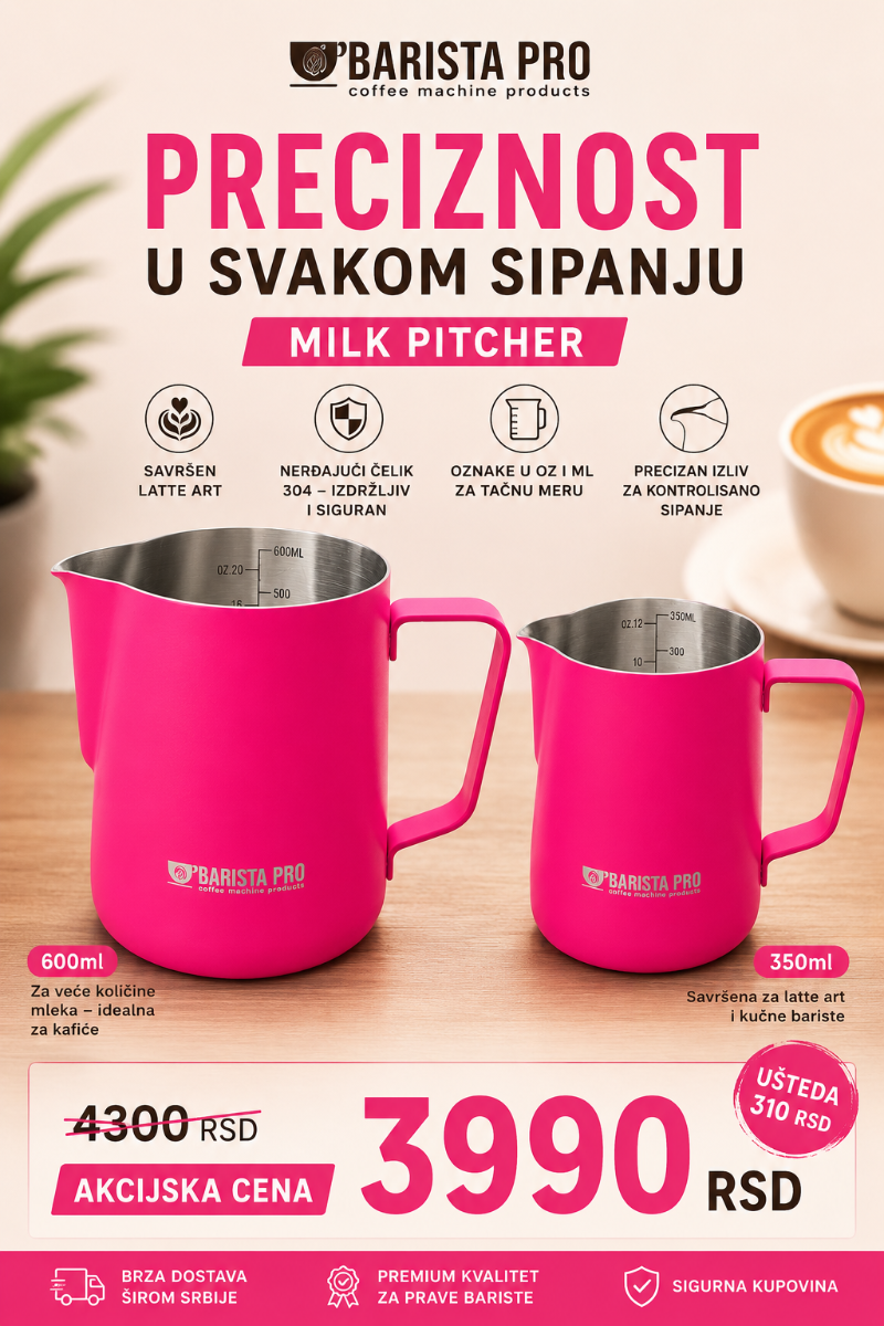 Barista Pro Duo set 350ml 600ml