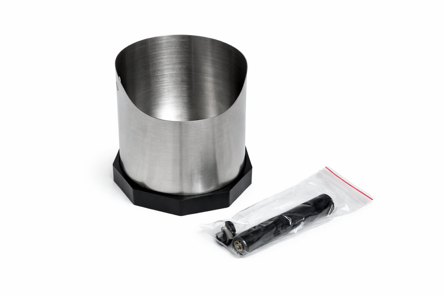 Inox Noker za espresso kolačiće – sivi (Knock Box)